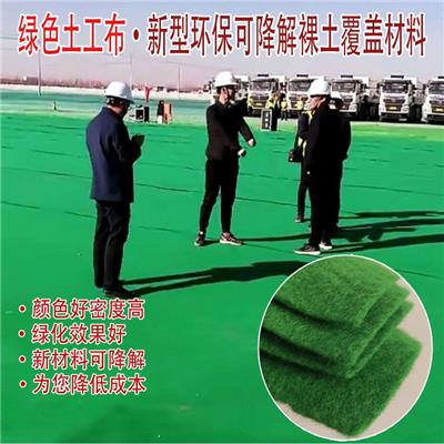 郑州150克工地**防尘绿色土工布盖土布养护土工布厂家直销