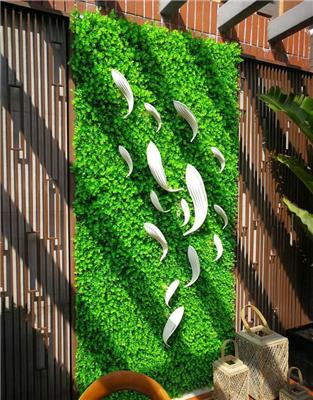 园林绿化专业提供仿真植物墙绿植墙背景墙门头装饰