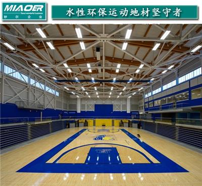 青浦乒乓球馆木地板施工设计