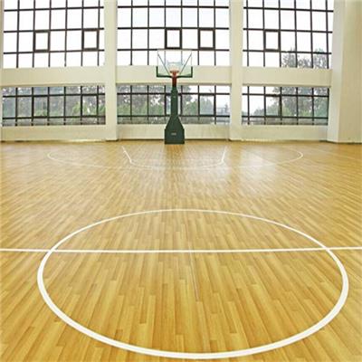 长宁木地板篮球场价格材料规格