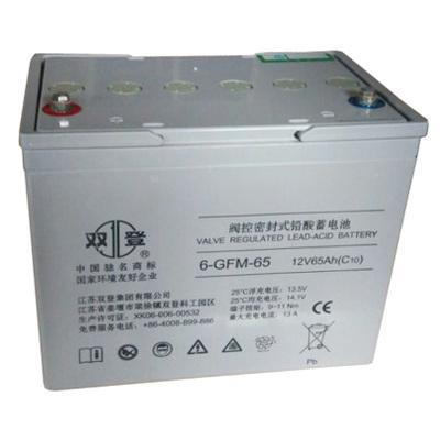 南京双登蓄电池12V65AH技术尺寸、免维护铅酸蓄电池