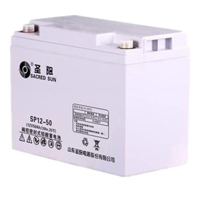 曲阜圣阳蓄电池12V50AH产品质保三年、规格