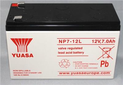 汤浅YUASA)NP7-12免维护蓄电池 12V7AH应急电源UPS直流屏**