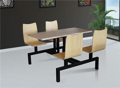 长春多品类钢木餐桌简约设计选哈中信定制
