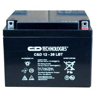 大力神蓄电池C&D12-18LBT代理商报价