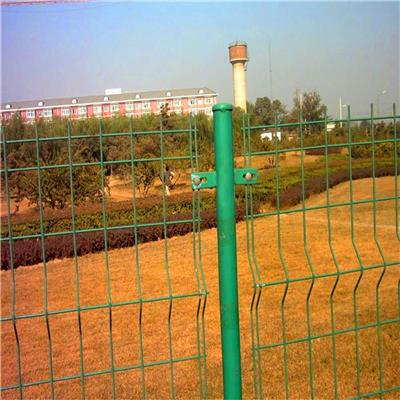 热卖金属双边丝框架铁路护栏网隔离铁丝网围栏 铁路防护栅栏