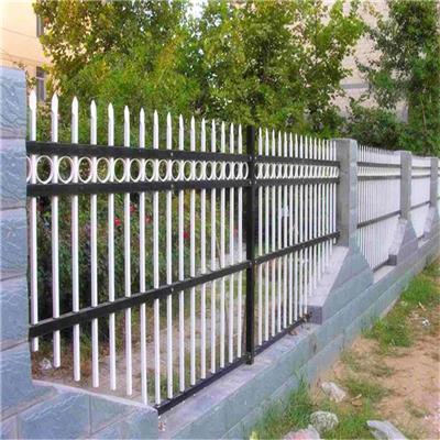厂家批发定制喷塑铁艺护栏网 锌钢护栏 别墅围墙栏杆