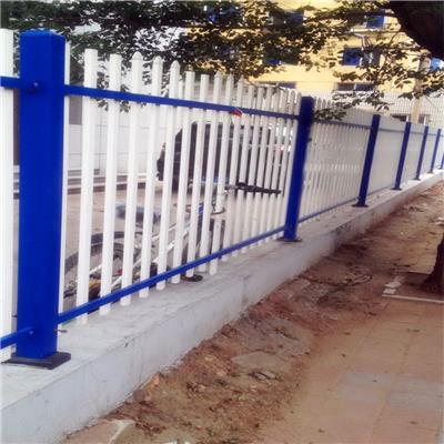 厂家供应优质小区锌钢围墙护栏 铁艺简易安装别墅围栏 质量保证