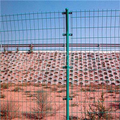 厂家批发圈地养殖绿色铁丝网 双边丝护栏网 公路铁路防护网
