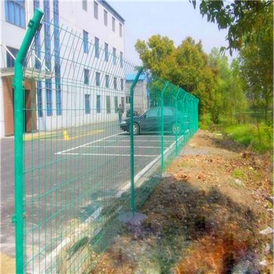 施工公路防护护栏网 定制草绿色双边丝低碳钢丝圈地围栏厂家直销