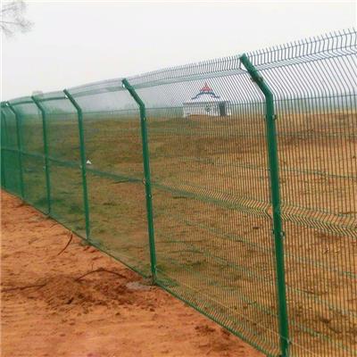 现货批发铁丝网护栏 双边丝护栏铁路护栏网 公路两侧隔离防护栅栏