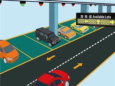 北京停车引导系统 视频引导系统 智能停车系统 地下停车场车位引导系统 车位引导系统厂家