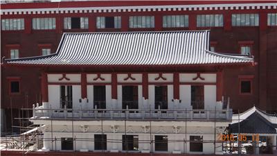 贵州仿古寺庙琉璃瓦色彩丰富，即防水又耐用又美观