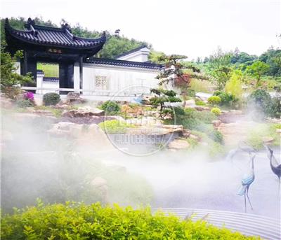 南京园林景观建设—景观喷雾，细水雾园林喷雾景观