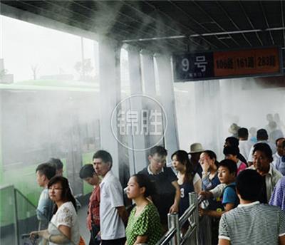 南京排队等候区喷雾降温设备-全自动降温喷雾、降温水雾