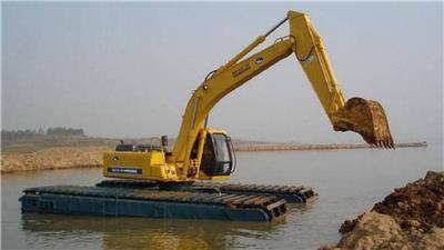 水上挖掘机出租，承接全国大小工程