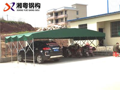 荔湾区厂家长期供应伸缩雨棚遮阳篷活动推拉棚