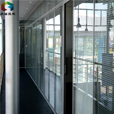 蚌埠会议室办公区域玻璃隔断墙高隔间隔音隔热节能