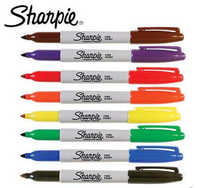 美国三福Sharpie 无尘记号笔 油性记号笔 30000系列精细 速干