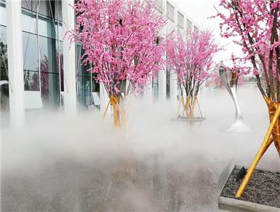 汉中喷雾造景，水雾景观，假山喷雾，人造雾效景观设备厂家价格