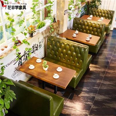 广州工厂定做餐厅沙发