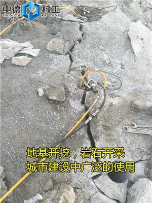 广州钨矿洞采不能放炮破石头机器
