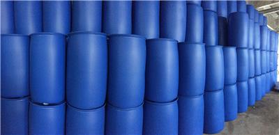 热销 永固 200L蓝色双环塑料桶 塑料包装桶