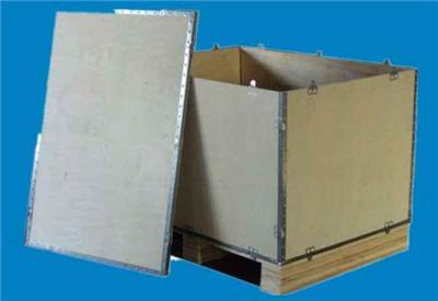 江苏出口免熏蒸钢带木包装箱生产