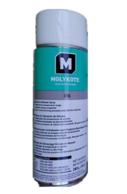 原装正品美国道康宁MOLYKOTE 316 Spray 食品级**硅脱模剂 283g