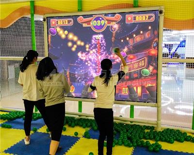 南京魔法砸球游戏出租互动投影游戏设备租赁