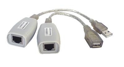 朗恒USB-1801P延长1个USB1.1接口,接高速设备70米，低速设备150米