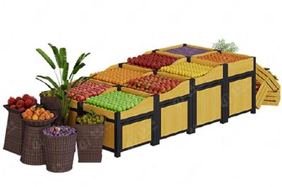 超市水果货架-水果架水果货架-广州惠诚货架厂家