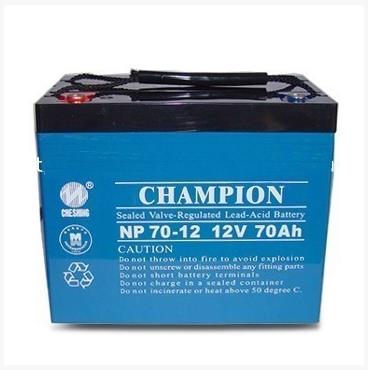 冠军蓄电池NP70-12 CHAMPION蓄电池价格