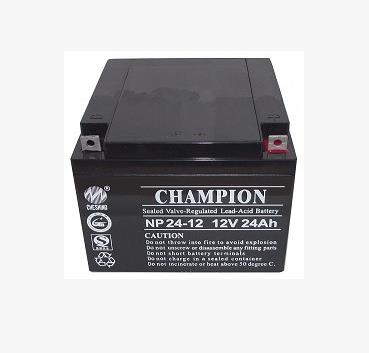 冠军蓄电池NP24-12 CHAMPION蓄电池价格