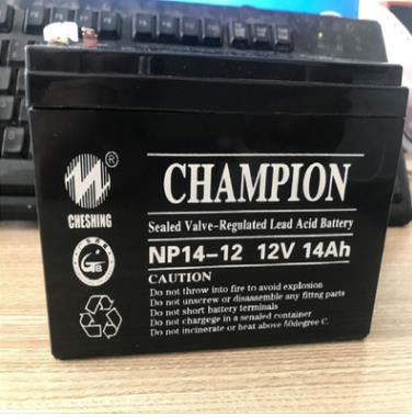 冠军蓄电池NP14-12 CHAMPION蓄电池价格