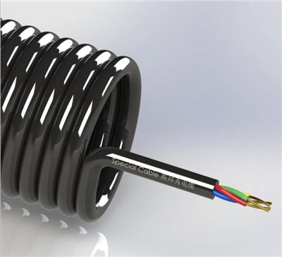 RK-SL型吹灰器弹性电缆 4芯2.5平方2.0平方IK530吹灰器弹性电缆