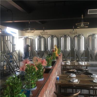 500升啤酒屋自酿啤酒设备厂家直供免费酿酒技术培训