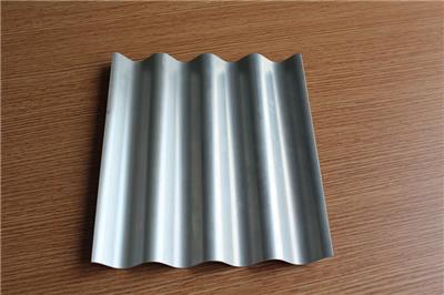 铝镁锰合金波纹板 波浪铝板 展厅波浪板