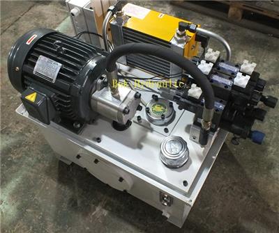 定量齿轮泵液压系统液压成套