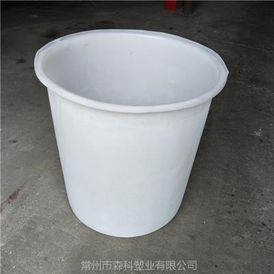 200L牛筋桶 食品级pe塑料桶 腌制发酵桶 200升敞口圆桶 白色塑料水桶可堆叠
