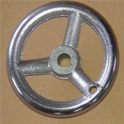 铸铁手轮 电镀手轮 镀铬手轮 木工机械键槽手轮 加重型机床机械手轮 型号齐全 厂家专业生产