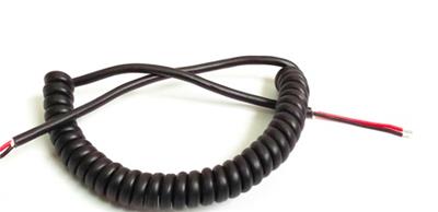 国标供应 螺旋电缆弹簧线 专业生产定制 2芯弹簧线