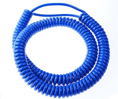 扬州供应螺旋电缆 5芯2.5平方螺旋电缆 拉伸15米