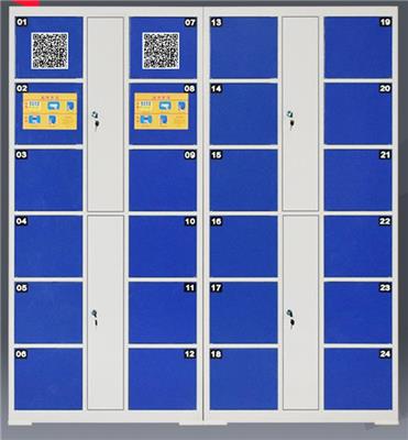 存包柜智能电子存包柜刷卡指纹存包条码存包柜尺寸可定制