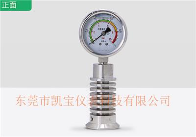 Y-60 耐高温带散热器不锈钢隔膜压力表