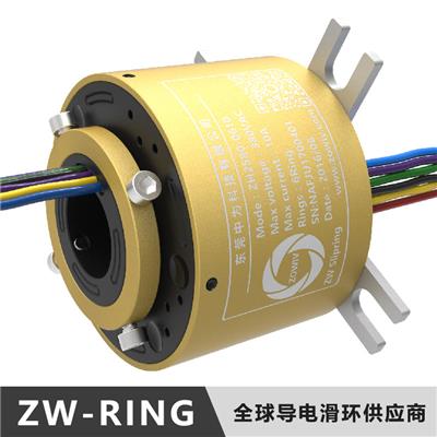 ZW-RING大品牌推荐您使用380V电压1.1KW三相电机导电滑环