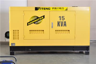 12KW静音柴油发电机YT2-15KVA