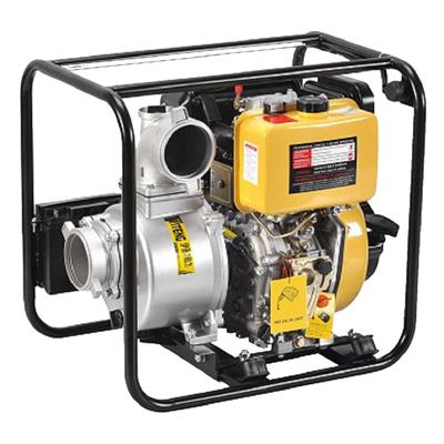 防汛物资柴油水泵YT40DPE-2移动式电启动抽水机