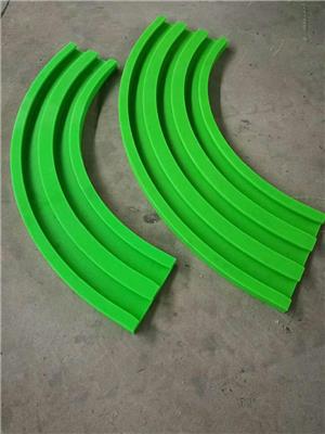 高分子链条导轨 烁兴橡塑聚乙烯链条导轨 绿色耐磨链条导轨 自润滑链条导轨