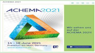 2024年德国阿赫玛博览会ACHEMA